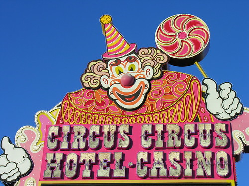 Circus Circus Las Vegas  The Evil Clown