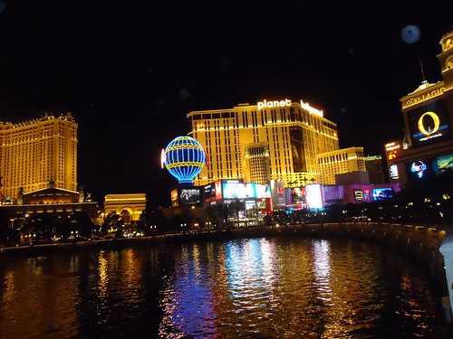Planet Hollywood Las Vegas at night