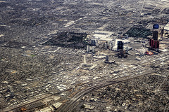 Viewing southward just west of I-15 in Las Vegas, NV.  093a