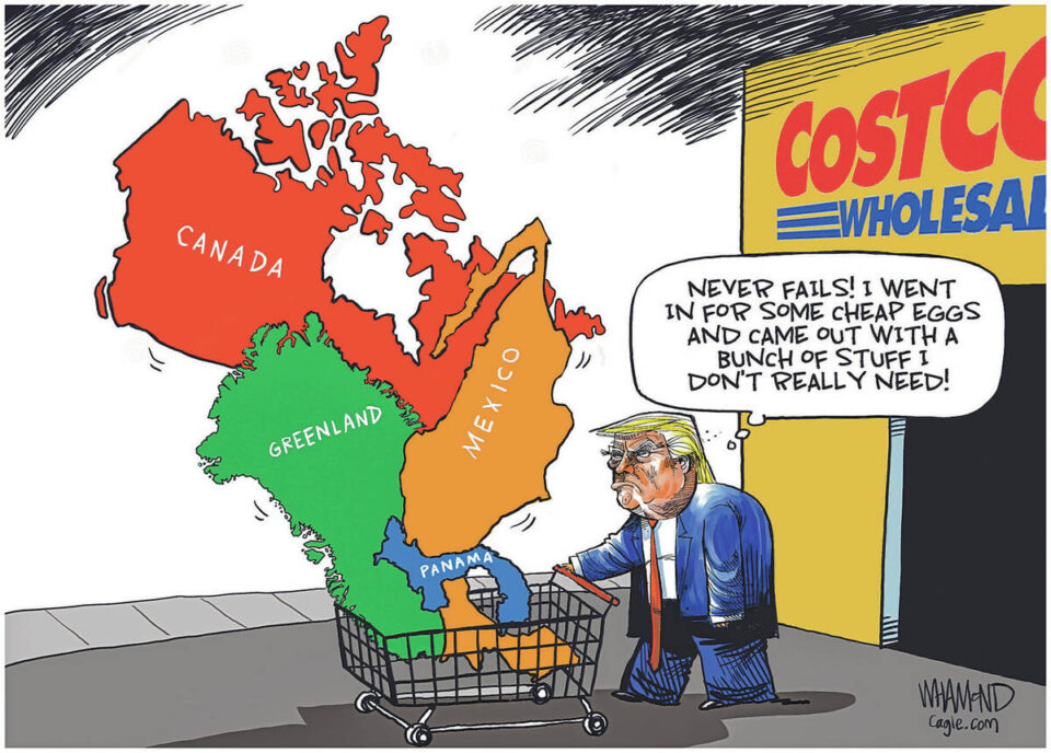 CARTOONS: What happens when Trump goes to Costco