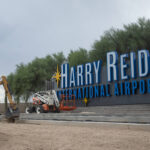 How busy is Harry Reid International Airport?