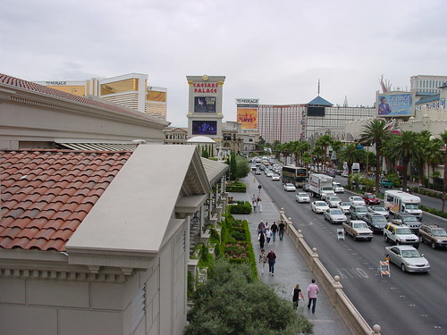 Las Vegas, The Strip, in front of Caesars Palace