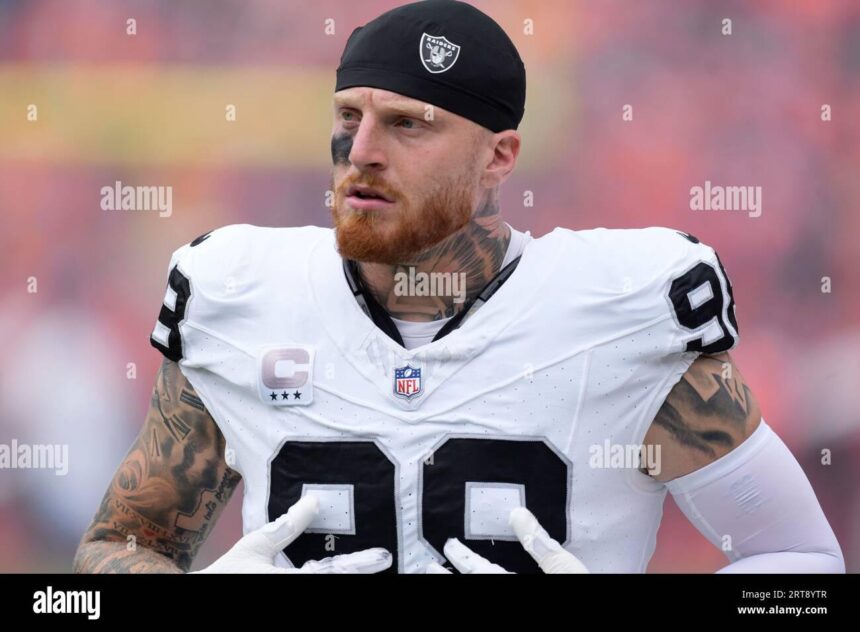 Las Vegas Raiders Defensive End’s DUI Trial Scheduled for July