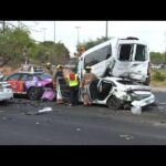 Seven Injured in Major Multi-Vehicle Crash Near UNLV