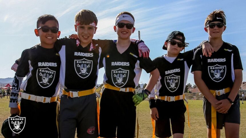 Las Vegas Raiders Team Up with Clark County Schools to Elevate Youth Flag Football