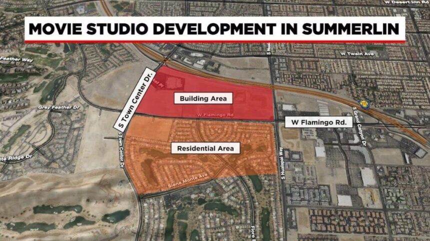 State study downgrades estimated impact of Las Vegas movie studio