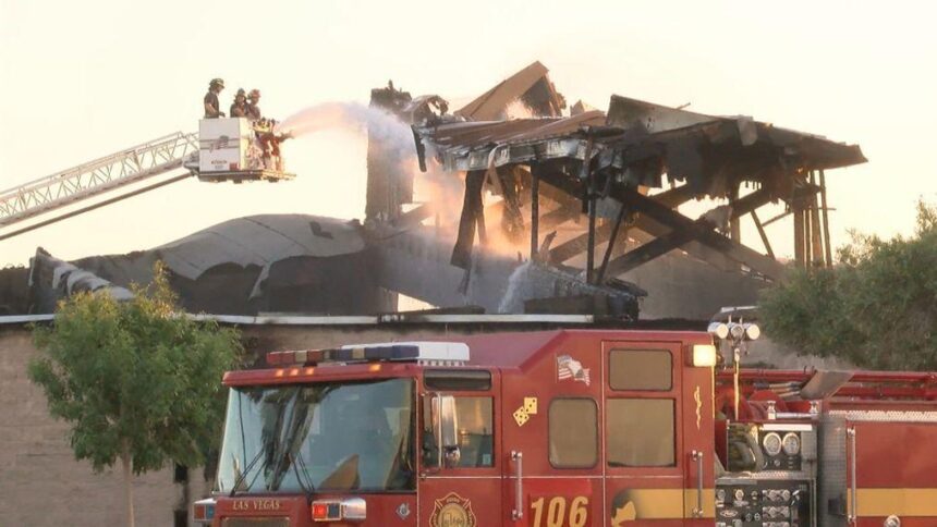 Man Arrested for Setting Fire on Las Vegas Church Roof