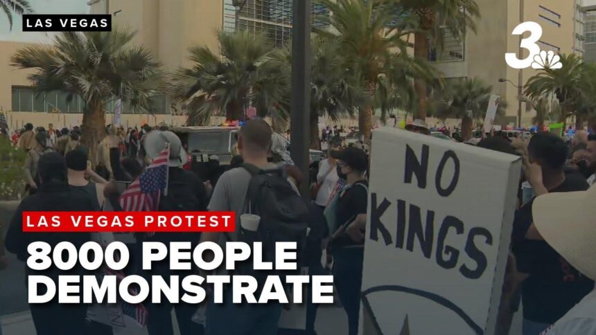 94 Arrested and 4 Officers Injured Amid Intense Las Vegas Protest