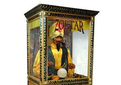 Zoltar the Fortune Teller Comes to Life at Boulder City Business