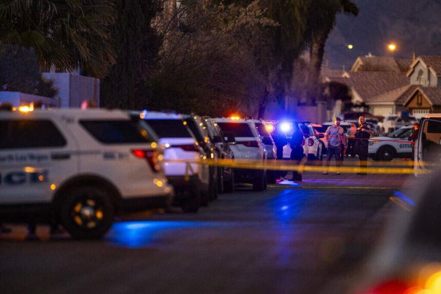 Two Injured in North Las Vegas Valley Police Shooting Incident