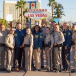 Las Vegas FBI offers reward to find man who spray-painted federal buildings during protest