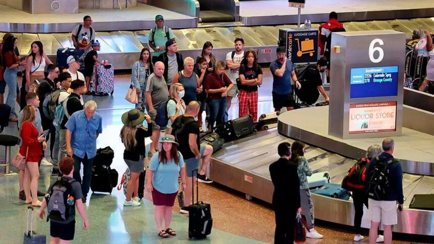 Las Vegas Airport Sees Passenger Traffic Rise in April, Yet Remains Below 2024 Numbers