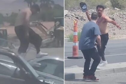 Two Arrested Following Intense Road Rage Incident on Las Vegas Freeway Off-Ramp