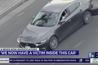 Dramatic Videos Capture Las Vegas Carjacking Spree and Intense Police Chase Following Casino Murder