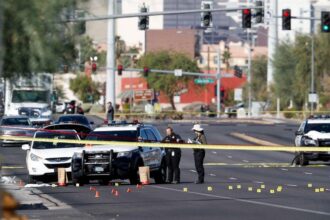 3 arrested after shooting involving Las Vegas police
