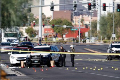 3 arrested after shooting involving Las Vegas police
