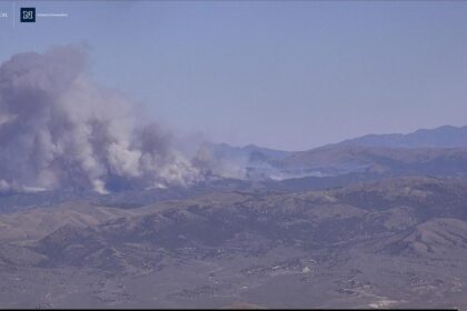 Gothic Fire on Nevada Test and Training Range burns 35,000 acres; site off-limits to public
