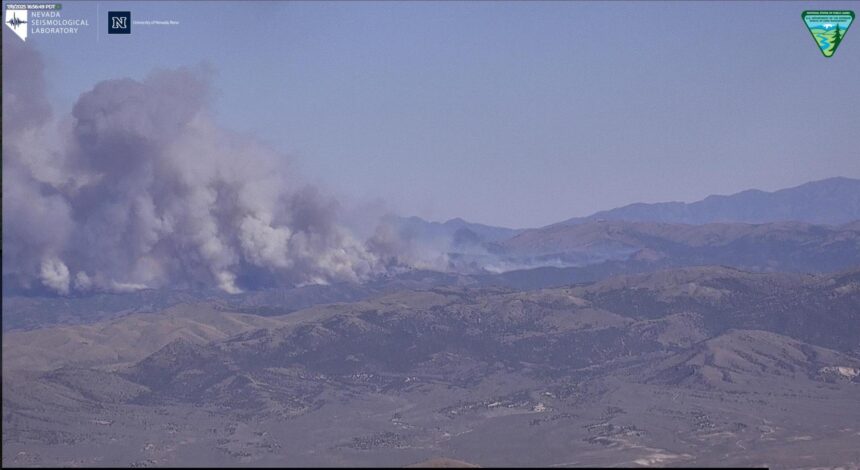 Gothic Fire on Nevada Test and Training Range burns 35,000 acres; site off-limits to public