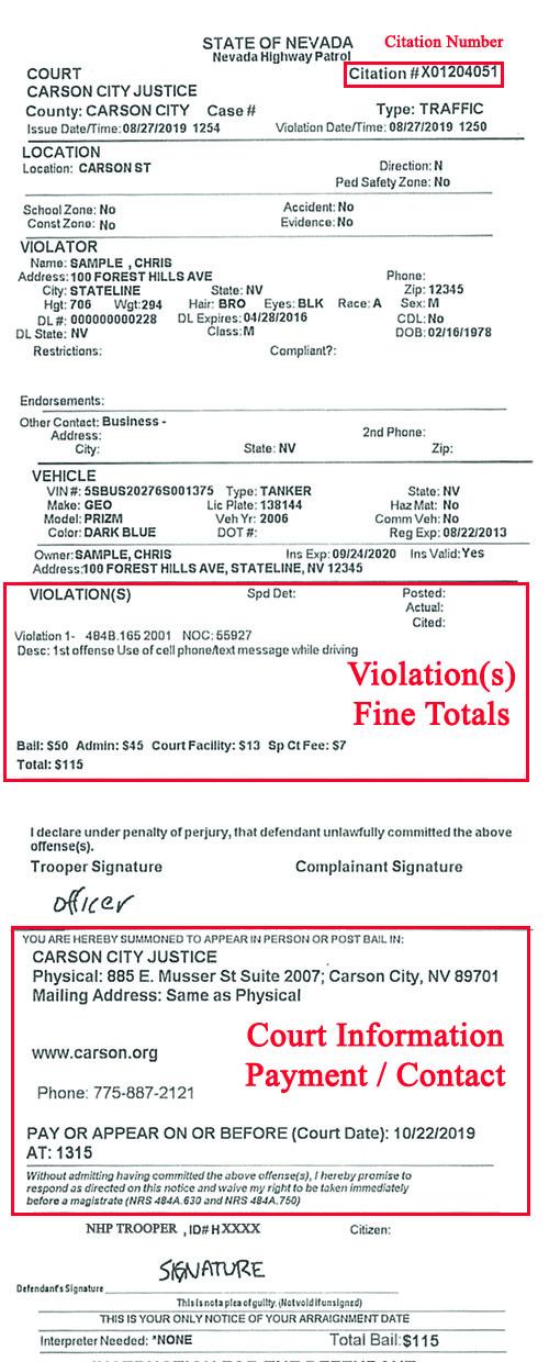Nevada residents warned of fake court citations circulating in Clark County