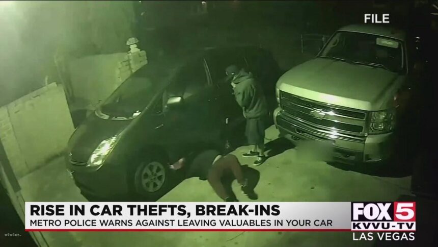 Las Vegas Police Launch Investigation into Car Break-In Involving State Troopers