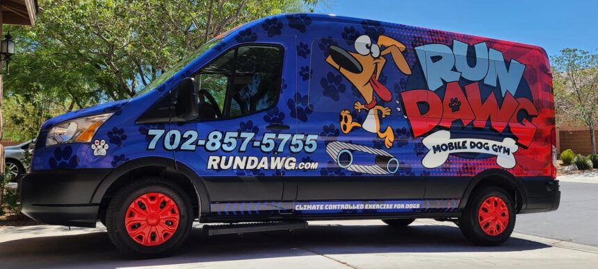 Mobile dog gym keeps paws off hot pavement during Las Vegas summers
