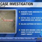 Body found under concrete slab in 2021 focus of cold case; Las Vegas link possible