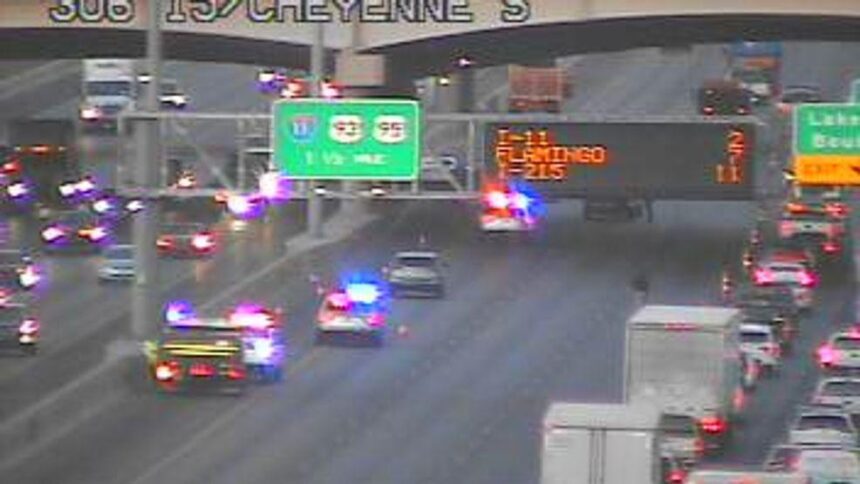 Major Delays as Shooting Forces Closure of I-15 Southbound Lanes
