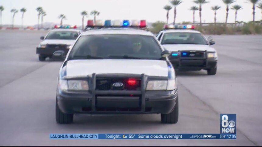 4 detained after police chase ends in northwest Las Vegas valley