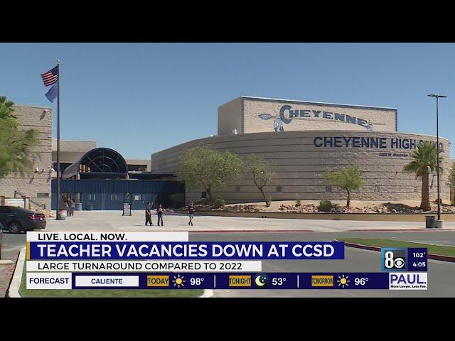CCSD Sees Dramatic Drop in Teacher Vacancies Ahead of 2025-26 School Year