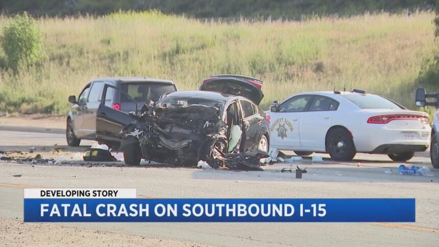 Deadly Crash Sparks Massive Delays on I-15 Southbound Near Mesquite