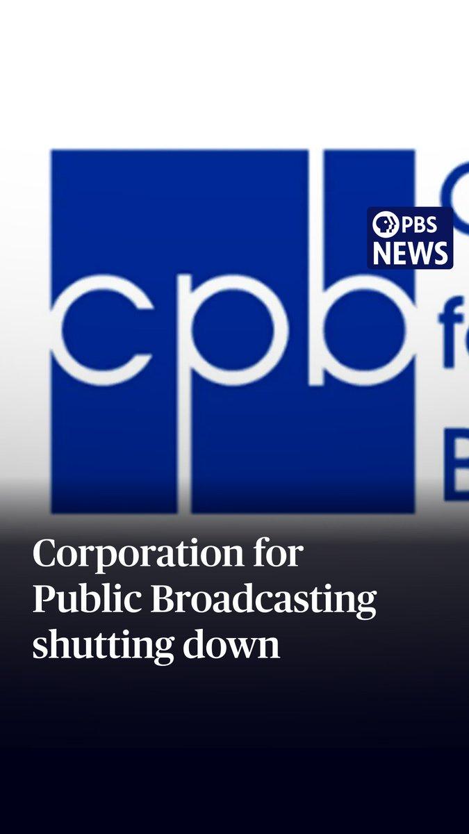 Corporation for Public Broadcasting Announces Plans to Begin Shutdown
