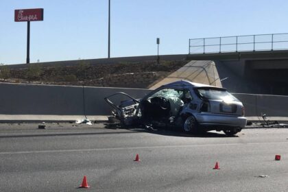 Fatal crash shuts down portion of northbound U.S. 95 in northwest valley