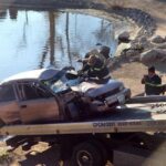 Vehicle Crashes Into Las Vegas Water Main, Forcing Lane Closures