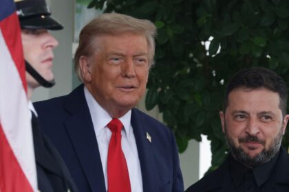 Trump jokes ending war in Ukraine boosts his odds to get into heaven