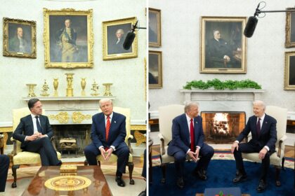 Trump and Zelensky Share Smiles During Oval Office Meeting
