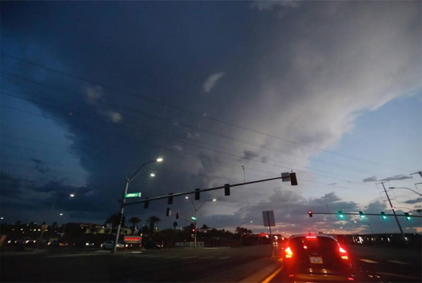 Powerful Storms Sweep Through Las Vegas Valley
