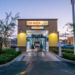 Life Behind the Scenes at a Las Vegas Car Wash After the Rain
