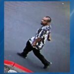 Video: Man sets fire outside Las Vegas police headquarters