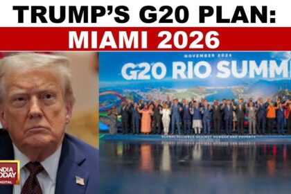 Trump Announces 2026 G20 Summit Will Be Hosted at His Doral Resort