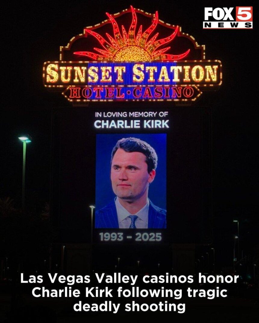 Las Vegas Celebrates the Enduring Legacy of Charlie Kirk