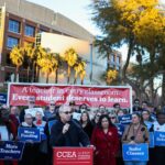 Clashes Erupt as Protests Ignite Over Las Vegas Teachers’ Controversial Posts Praising Charlie Kirk’s Death