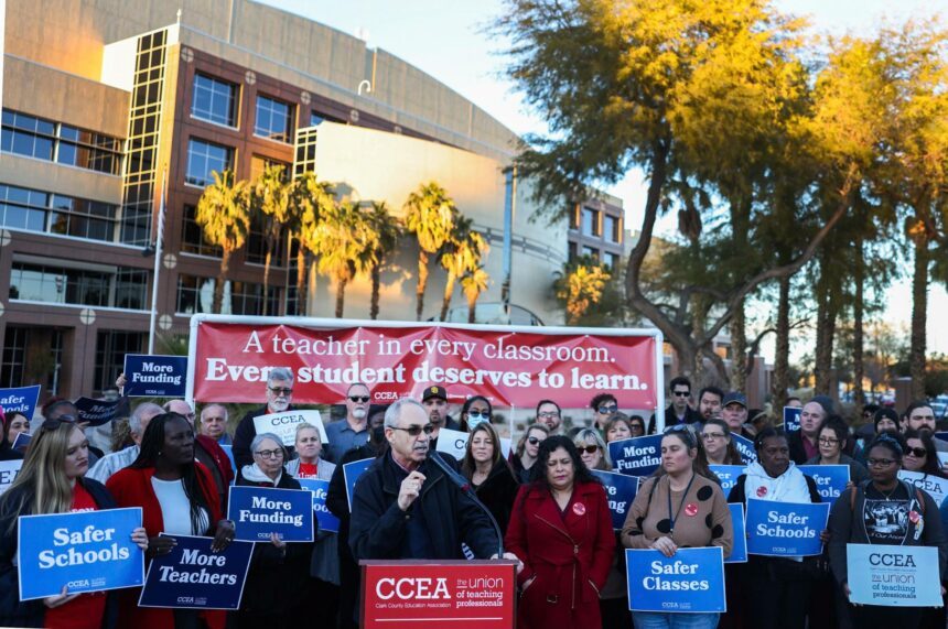 Clashes Erupt as Protests Ignite Over Las Vegas Teachers’ Controversial Posts Praising Charlie Kirk’s Death