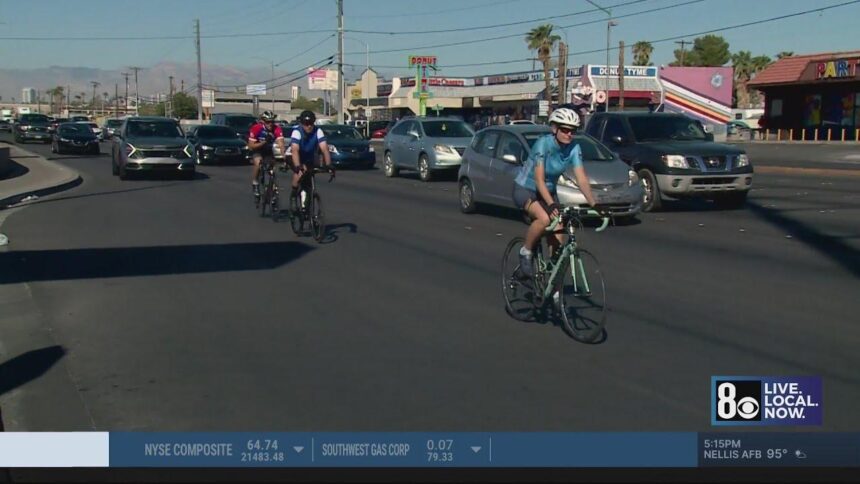 CCSD Police Use Laser Sensor on Bike to Teach Drivers How to Share the Road