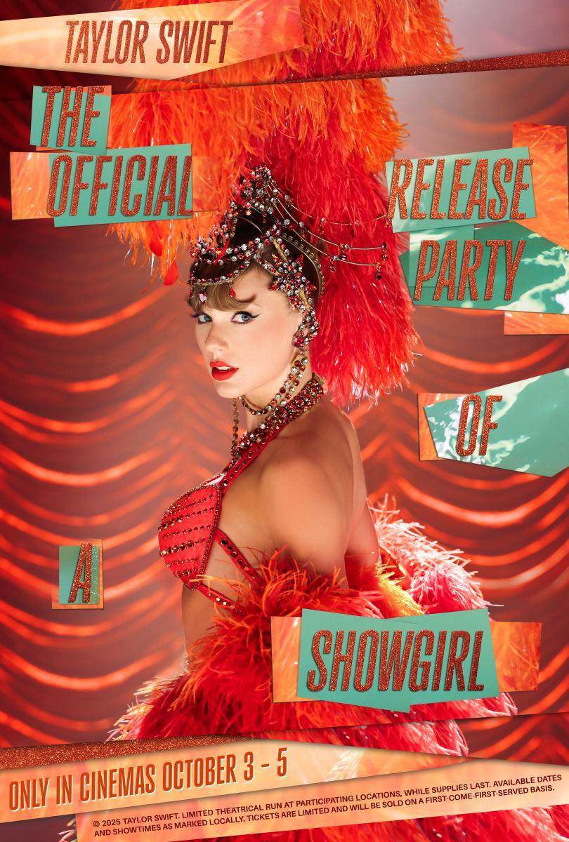 Release party for Swift’s ‘The Life of a Showgirl’ album is coming to AMC theaters