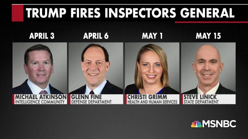 Judge finds Trump violated law in firing inspectors general, but allows dismissal to stand