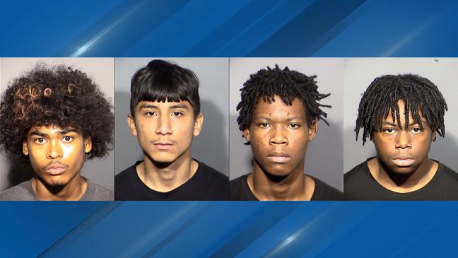 3 juveniles face charges, including murder, in deadly Las Vegas shooting