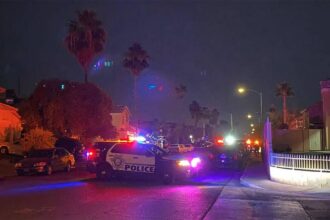 Las Vegas east valley shooting sends 1 to hospital