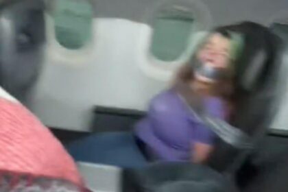 Flight Crew Duct-Tapes Woman to Seat on Las Vegas Flight; Judge Orders Detention