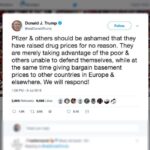 Trump announces deal with Pfizer to lower drug prices