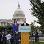House Democrats Rally at Capitol in Final Push to Revise Spending Bill